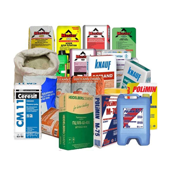 Строительные смеси